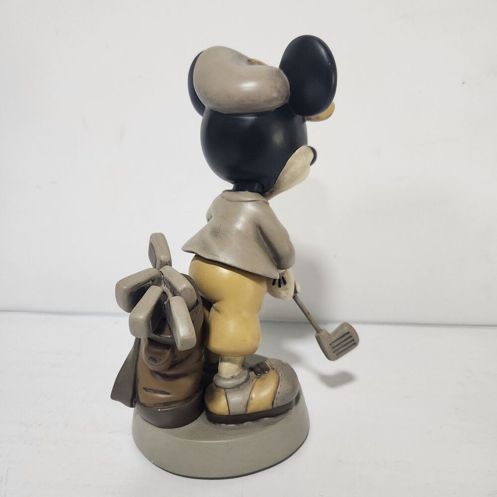 Vintage Mickey Mouse Golf Figure Walt Disney World Golf Bobble Head Golfer 8” - Picture 4 of 7